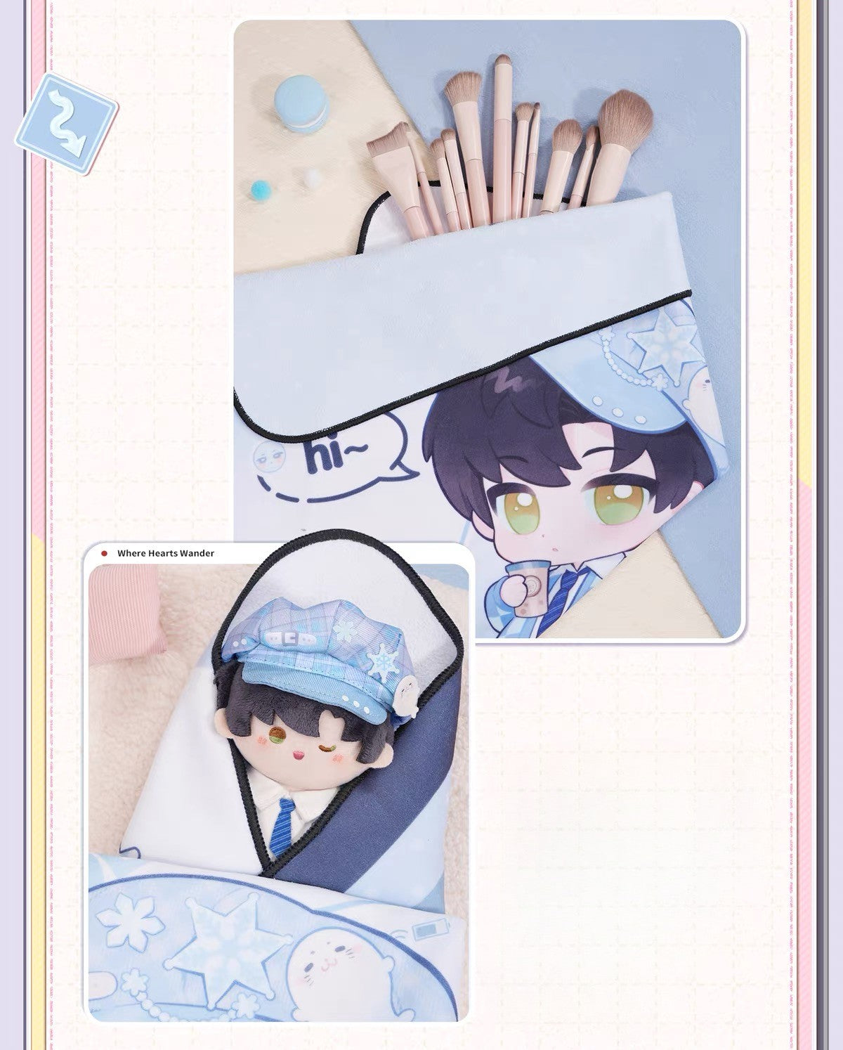 Love and Deepspace Where Hearts Wander Microfiber Cloth Set Pre-Order