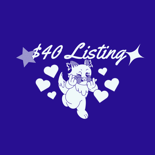 $40 listing