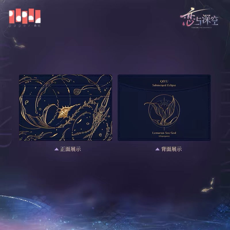 Love and Deepspace Rafayel Lemurian Sea God Card Holder Wallet Pre-Order
