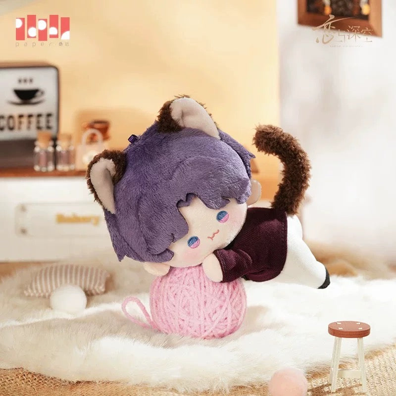 Love and Deepspace Your Cat Misses You Magnetic 13cm Plush